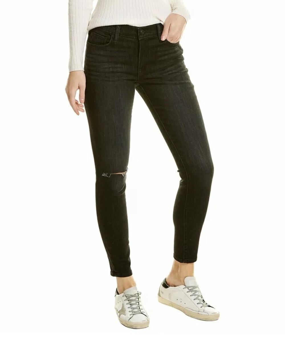 Hudson Natalie Mid-Rise Super Skinny Ankle Jeans in Cora Size 28